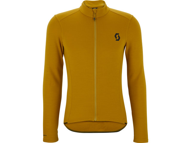 Gravel Warm Merino L/S Trikot - mellow yellow/M