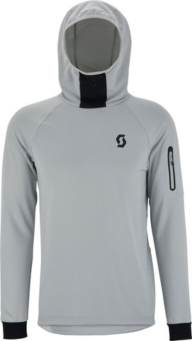 Sudadera con capucha Trail Storm L/S Hoody - light grey/M