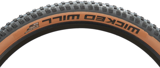 Schwalbe Cubierta plegable WickedWill Evolution ADDIXSpeedGripSuperGround 27,5" - negro-bronze skin/27,5x2,4