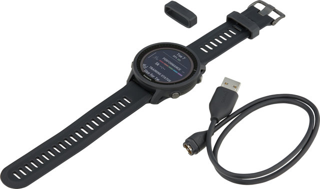 Garmin Reloj inteligente Forerunner 955 Solar GPS para carrera y triatlón - negro/universal