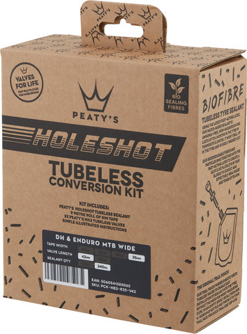Peatys Kit de Conversion Tubeless Holeshot - universal/DH / Enduro Wide