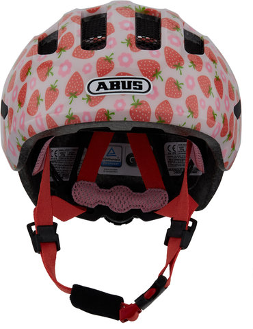Smiley 3.0 LED Kinderhelm - rose strawberry/45 - 50 cm