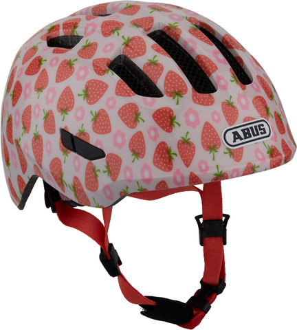 Smiley 3.0 LED Kinderhelm - rose strawberry/45 - 50 cm