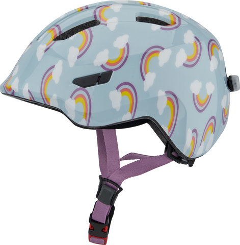 Casco para niños Smiley 3.0 LED - blue rainbow/50 - 55 cm