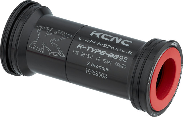 KCNC Press Fit Bottom Bracket 41 x 92 mm - black/Pressfit