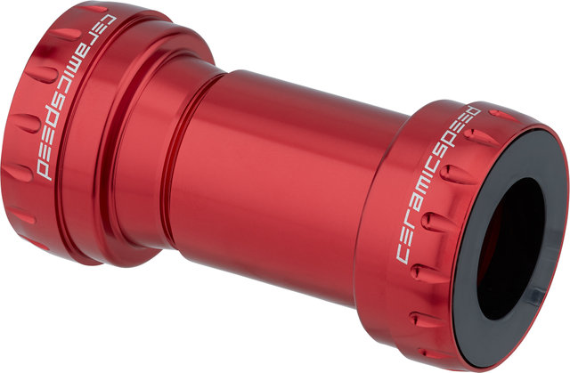 CeramicSpeed BB30 Shimano Road Bottom Bracket, 42 x 68 mm - red/BB30