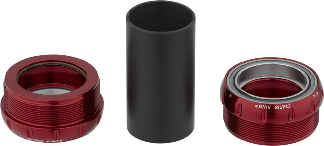 Chris King Rodamiento interior ThreadFit T47 - 30x - red/T47