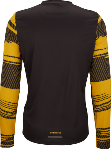 Shimano Maillot Myoko L.S. - mustard yellow/M