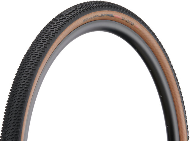 Schwalbe Cubierta plegable G-One R Evolution ADDIX Super Race 28" - negro-transparent skin/28 /45 /45-622