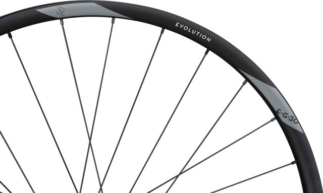 NEWMEN Evolution SL E.G.30 FADE Boost Disc 6-Loch 27,5" Laufradsatz - black-black/Shimano Micro Spline/Boost/148 mm/110 mm/Boost/27,5" (650B)/110 mm/Shimano Micro Spline/110 mm/148 mm