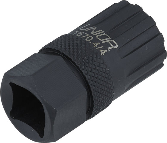 Unior Bike Tools Extracteur de Cassette 1670.4/4 pour Campagnolo - black