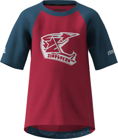 Zimtstern Jersey de niños Pureflowz S/S - jester red french navy | S