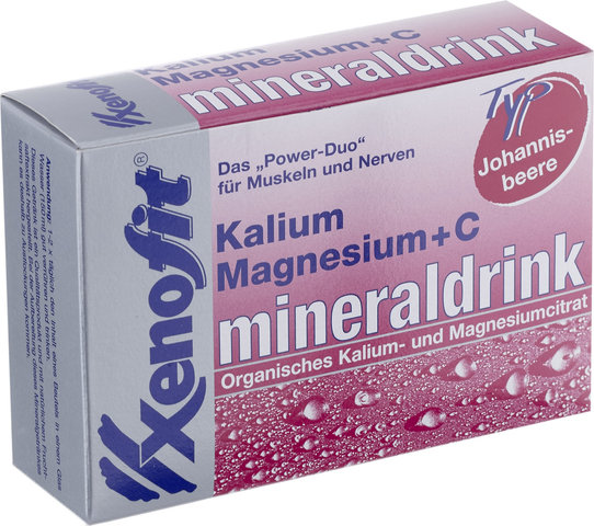 Xenofit Potassium + Magnesium + Vitamin C Drink Powder - 20 Pouches - redcurrant