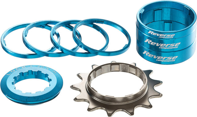REVERSE Components Kit de vitesses simples HG 13T - light blue/pignon unique