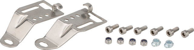 Pletscher Plaque d'Extrémité Quick-Rack Disc - argenté
