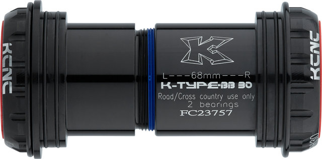 KCNC BB30 Road Bottom Bracket Adapter - black/universal