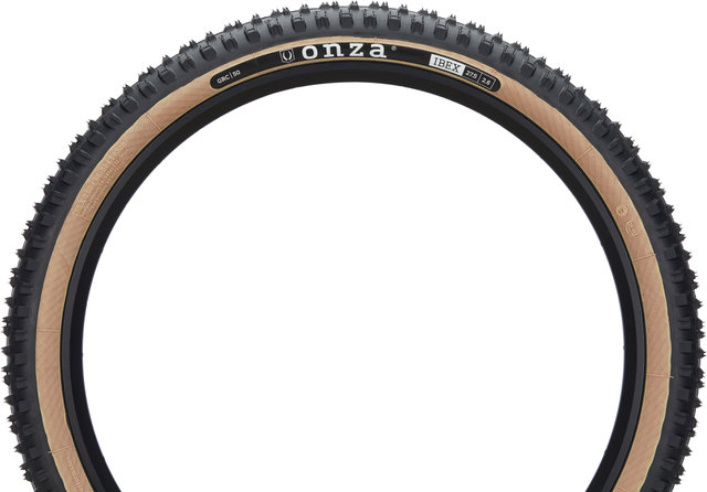 Onza Ibex GRC SC50 Skinwall 27.5+ Folding Tyre - black-brown/27.5x2.60