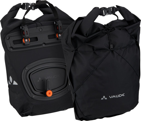 Aqua Back Light Gepäckträgertaschen - black uni/38 Liter