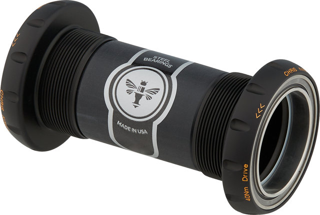 Chris King ThreadFit 30 Bottom Bracket - two tone-black-gold/BSA