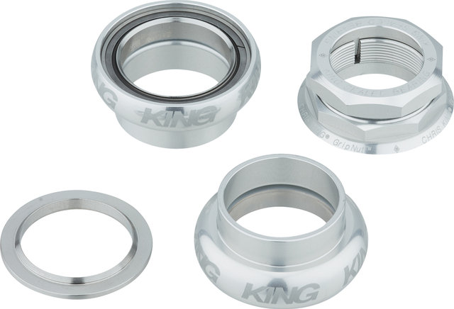 Chris King Jeu de Direction Fileté GripNut Sotto Voce EC34/28,6 - EC34/30 - silver/EC34/28,6 - EC34/30