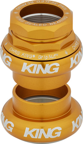 Chris King GripNut Bold EC30/25.4 - EC30/26 Threaded Headset - gold/EC30/25.4 - EC30/26