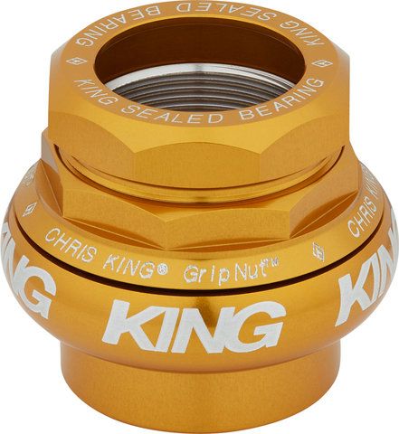 Chris King GripNut Bold EC30/25.4 - EC30/26 Threaded Headset - gold/EC30/25.4 - EC30/26