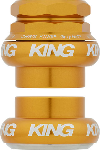 Chris King GripNut Bold EC30/25,4 - EC30/26 Gewindesteuersatz - gold/EC30/25,4 - EC30/26