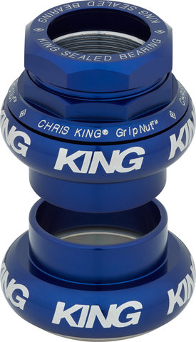 Chris King GripNut Bold EC30/25,4 - EC30/26 Gewindesteuersatz - navy/EC30/25,4 - EC30/26