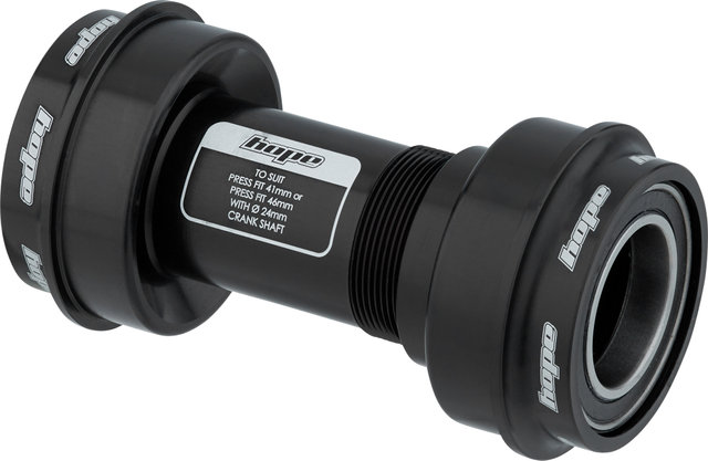 Hope Stainless Steel Pressfit Bottom Bracket 46 x 24 mm - black/Pressfit (68 mm)