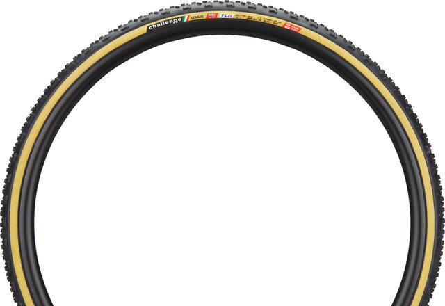 Challenge Limus Pro Handmade TLR 28" Folding Tyre - black-light brown/33-622 (700x33c)