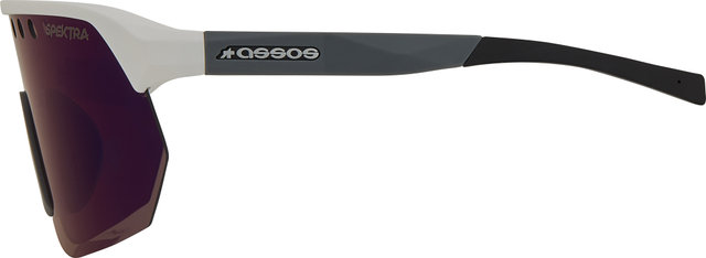 ASSOS Donzi Sports Glasses - white-black/vodoo blue