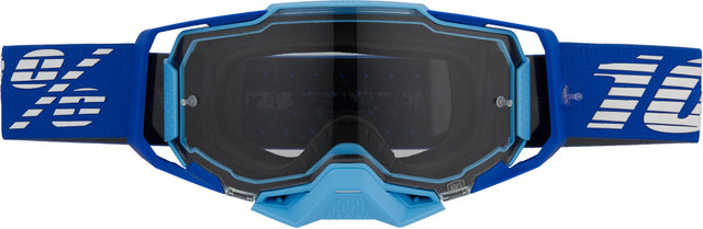 100% Máscara Armega Goggle Clear Lens - royal/clear