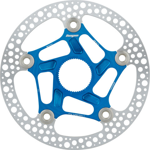 Road Bremsscheibe RX Center Lock - blue/160 mm