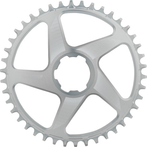 Hope RX Spiderless Direct Mount Chainring - silver/42 tooth
