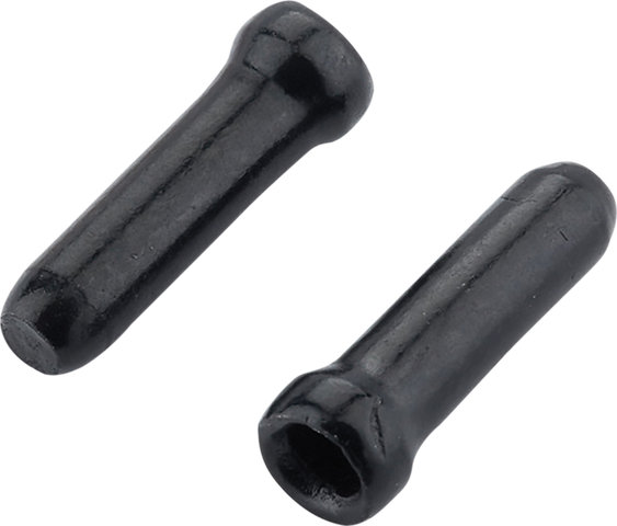 Jagwire Embouts pour Câbles de Vitesses et de Frein Crimp - 10 pièces - black