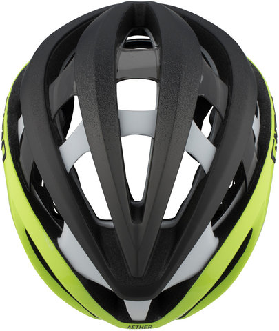 Aether MIPS Spherical Helm - matte black fade-highlight yellow/51 - 55 cm
