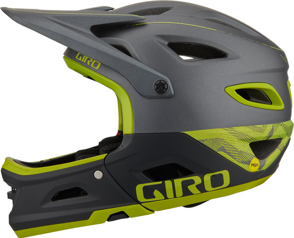 Giro Casco Switchblade MIPS - matte metallic black-ano lime/55 - 59 cm