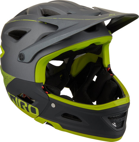 Giro Casco Switchblade MIPS - matte metallic black-ano lime/55 - 59 cm