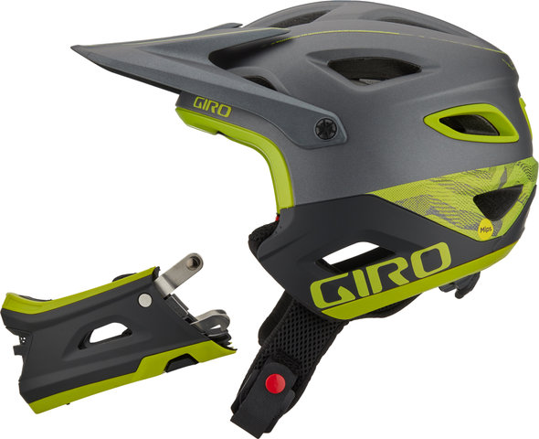 Giro Casque Switchblade MIPS - matte metallic black-ano lime/55 - 59 cm