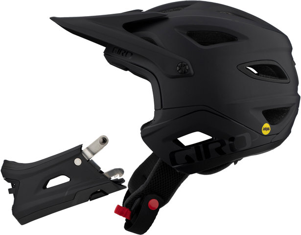 Giro Switchblade MIPS Helm - matte black-gloss black/51 - 55 cm