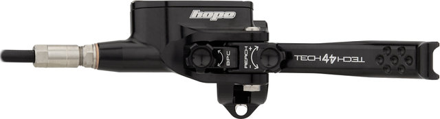Hope Tech 4 E4 Front+Rear Disc Brake Set w/ Composite Hose - black-black/set (front+rear)
