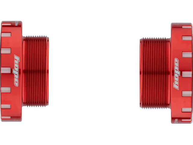 Stainless Steel Bottom Bracket for 30 mm Axle - red/BSA