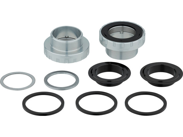 Stainless Steel Bottom Bracket for 30 mm Axle - silver/BSA