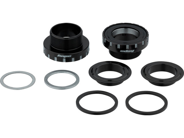 Stainless Steel Bottom Bracket for 30 mm Axle - black/BSA