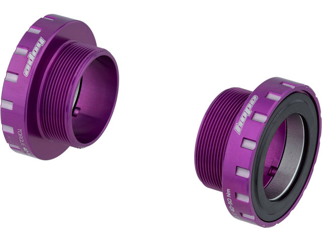 Stainless Steel Bottom Bracket for 30 mm Axle - purple/BSA