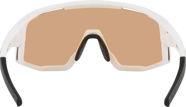 Bliz Fusion Small Nano Optics Nordic Light Sportbrille - matte white/coral-orange-blue