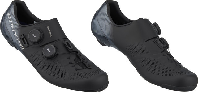 Shimano Zapatillas anchas de ciclismo de ruta S-Phyre SH-RC903E - black/44