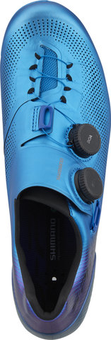 Shimano Zapatillas anchas de ciclismo de ruta S-Phyre SH-RC903E - blue/43