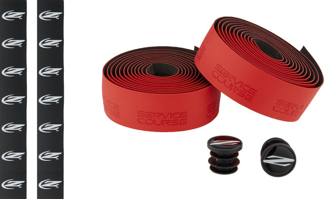 Cinta de manillar Service Course - red/universal