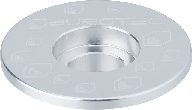 Burgtec Top Cap Ahead Kappe - rhodium silver